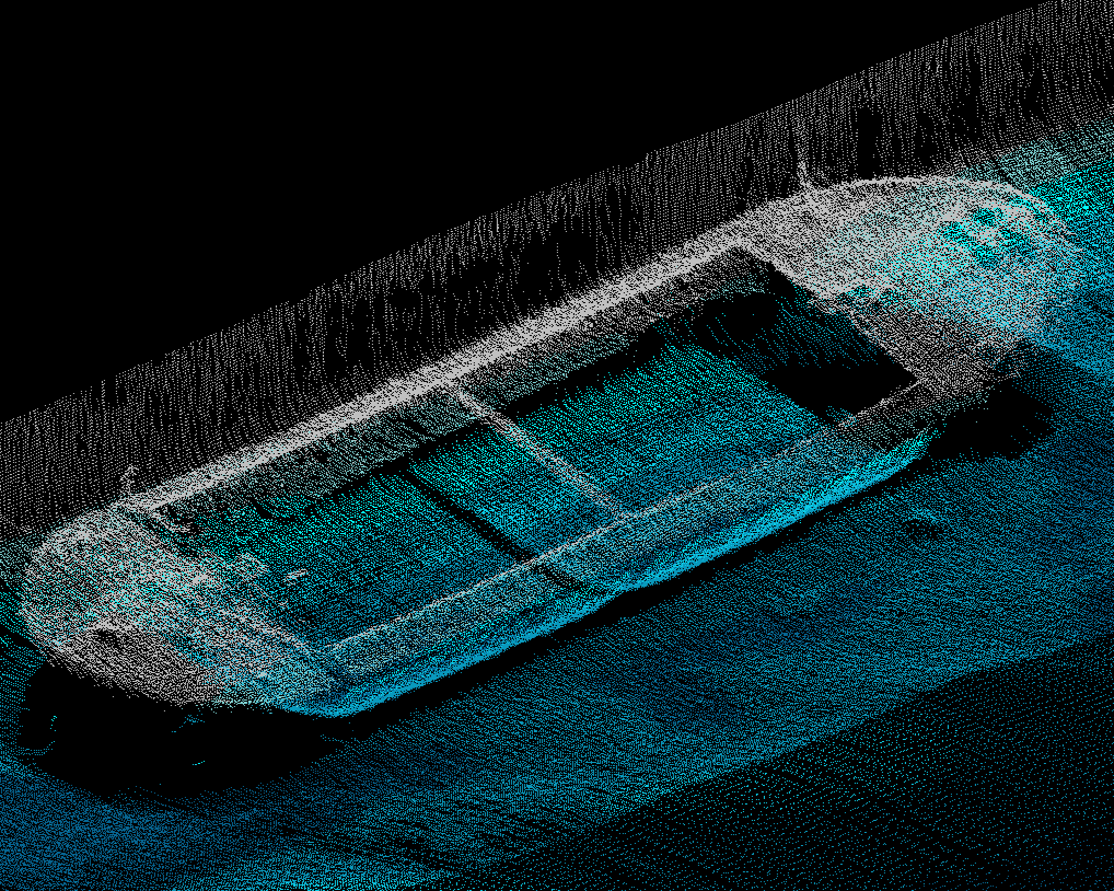 MBES - Sunken barge 1